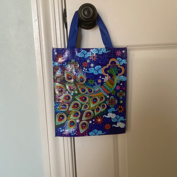 peacock art piece bag - Picture 2 of 5